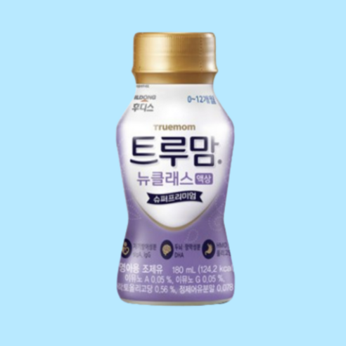 2024년 트루맘 액상 분유 뉴클래스 180ml 12개 180ml, 개당 용량 × 총 수량 섬네일