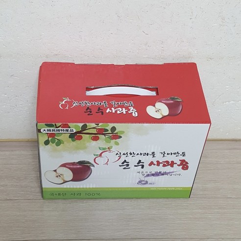 남향농원 영주 사과즙: 자연의 선물, 건강한 달콤함을 담다