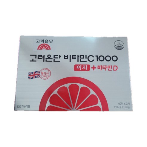 고려은단 비타민C 1000 이지 + 비타민D 180정 x 1개, 상세페이지 참조, 상세페이지 참조, 상세페이지 참조