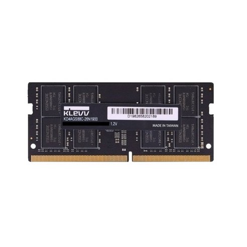 [에센코어] 노트북용 KLEVV DDR4 PC4-25600 CL22 파인인포 [8GB] (3200), 1개