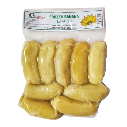 베트남 냉동 깐바나나 500g x 3개 FROZEN BANANA CHUOI SU