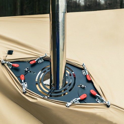 아웃도어웍스 텐트홀잭 텐트보호 연통홀잭, 0W70