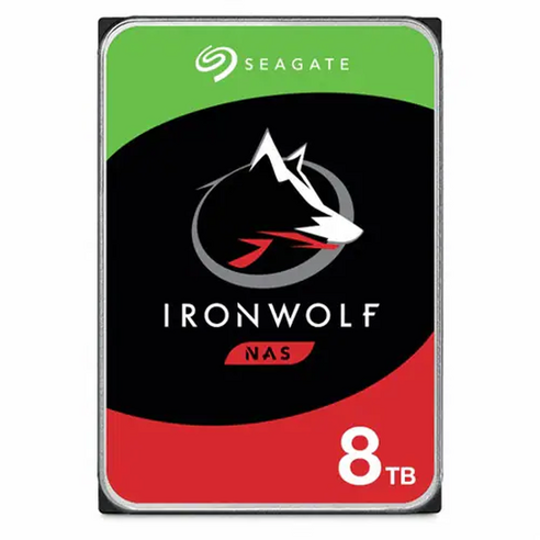 씨게이트 아이언울프 HDD SATA3 7200rpm 256M 8TB ST8000VN004