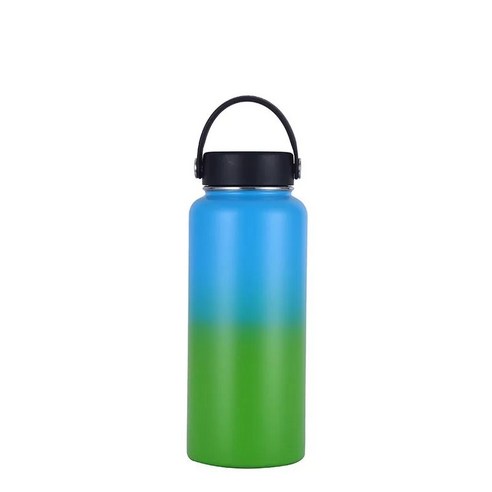 ZZJJC 아이디어 보온병 아이디어 텀블러 아웃도어 보온병, 상연청하과록, 32oz/960ml