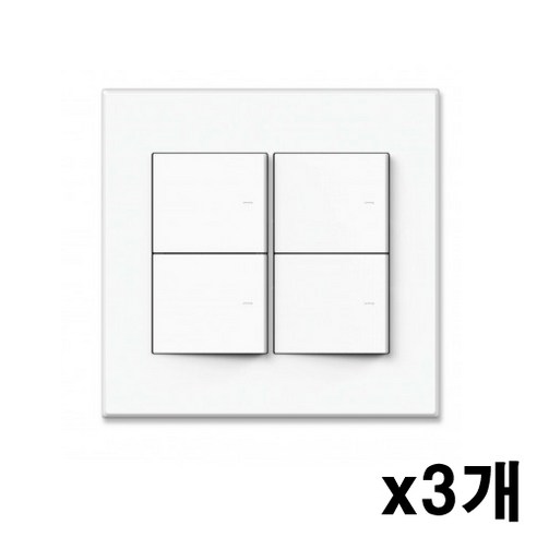 Ti1 1로 스위치 4구, 3개