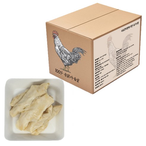 또먹냥 고양이 강아지 간식 순닭가슴살 22g x 40개 1BOX, 40개(1box)