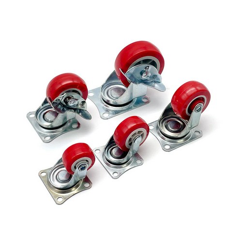 층간소음 걱정 없이 자유로운 가구 배치, 아이베란다 레드 우레탄 가구 바퀴로 해결!