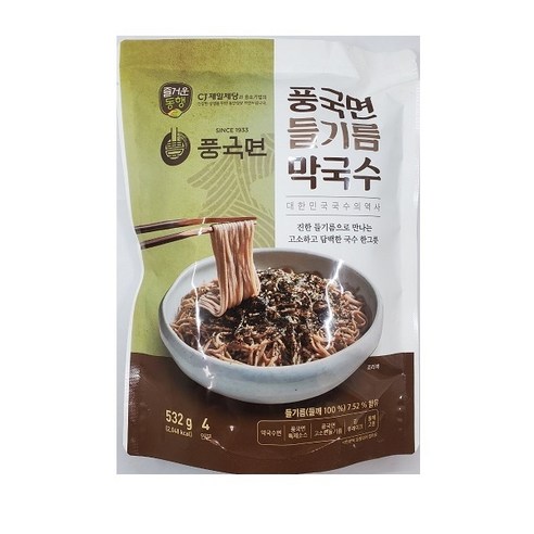 풍국면 들기름 막국수, 532g, 4개