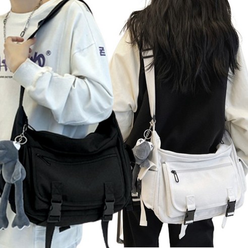 세련된 디자인과 뛰어난 실용성을 겸비한 가성비 최고의 캔버스 메신저백
