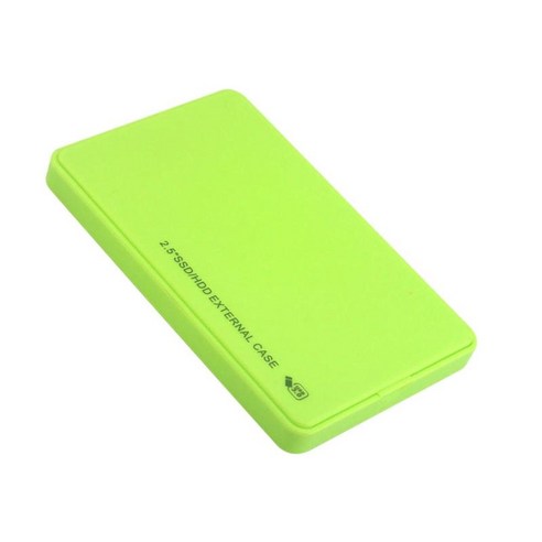 PC 데스크탑 노트북을 위한 휴대용 외장 USB3.0 HDD 스토리지, 녹색, 120x76x13mm, 플라스틱