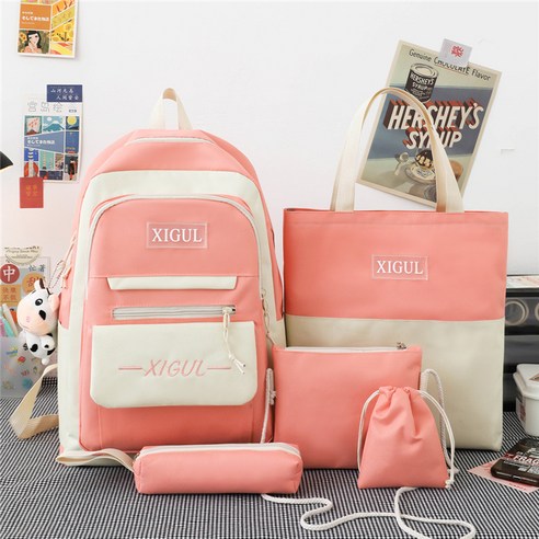 Fashion Backpack DFMEI 패셔너블한 대용량 백팩 미니멀리스트 대 들의 배낭 숄더백