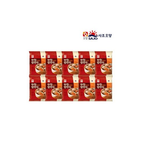 사조 오양 갈비만두 180g x 10 (10팩) / 포자만두 고기 찐만두