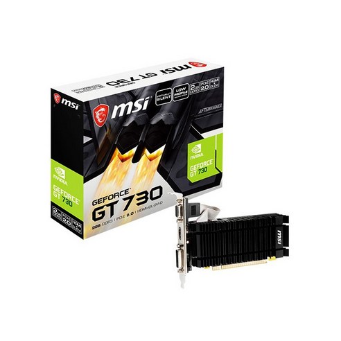 MSI 지포스 GT730 V1 D3 2GB LP, MSI 지포스 GT730 V1 D3 2GB LP 무소음
