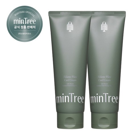 민트리 볼륨 웨이브 컬크림 150ml 컬링유지 헤어볼륨, 2개