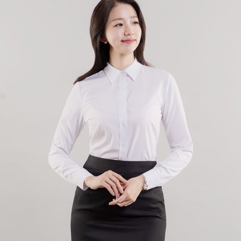 체인지 여성 일자핏 스판 셔츠: 편안함, 스타일, 범용성의 완벽한 조화