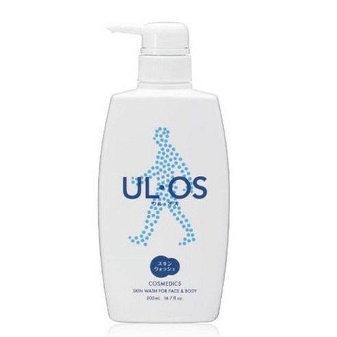 남성들의 필수품 ULOS 우르오스 스킨워시 500ml 1+1 세트/끈적임없이 간단하게/FACE & BODY올인원, 단품