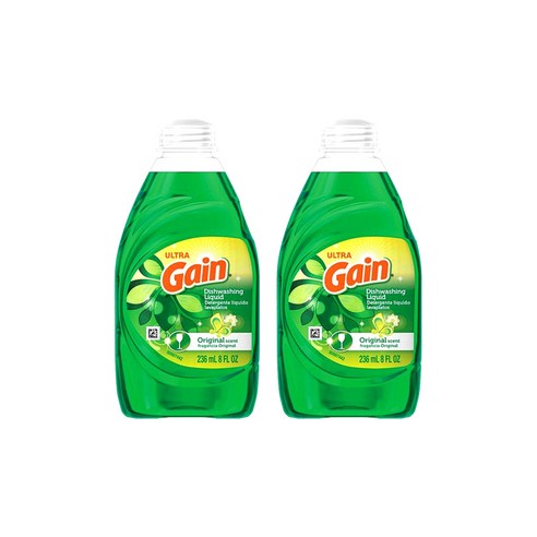 게인 액상 주방세제 오리지널 향, 2개, 236ml