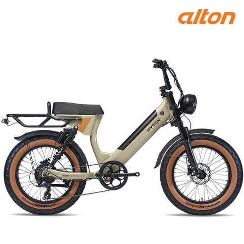 도심을 질주하는 짜릿함, 2025 알톤 파이톤20 전기자전거와 함께! 알톤파이톤20