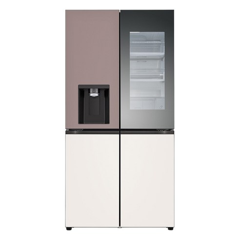   [LG전자공식인증점] DIOS 오브제컬렉션 얼음정수기 냉장고 W824GKB472S (820L)