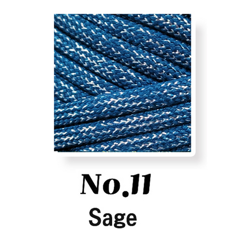 5.0mm 100yard 실버 글로시 대용량 촘촘 우동실 청키스트링 소프트 폴리에스터 우동끈 가벼운실 타래발송, 1개, No.11