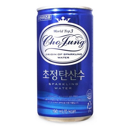제트스카이 일화 초정탄산수, 190ml, 90개