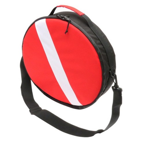 다이빙 어깨 가방 나일론 충격 흡수 거품 조절기 라운드 가방 휴대용 조절기 저장 부대