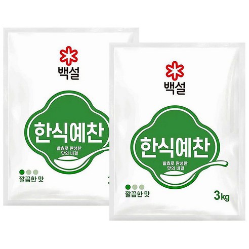 백설 한식예찬 3kg [무료배송]