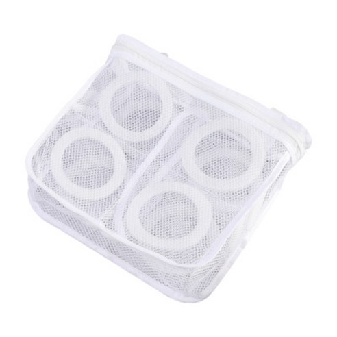 1PCS 구두 세탁 저장 가방 세탁기 특수 구두 세탁 가방 가정용 건조 가방 안티 변형 메쉬 가방, {"크기":"하나"}, A