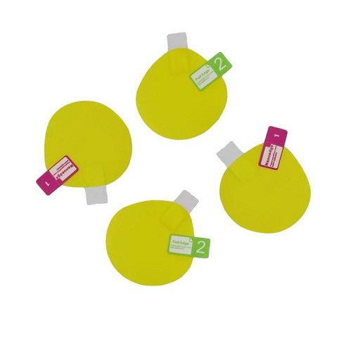 퀘스트 1 퀘스트 2에 대한 4PCS HD 렌즈 필름 커버 VR 스크린 가드 가드, 4.5x4.5cm, 클리어, PVC