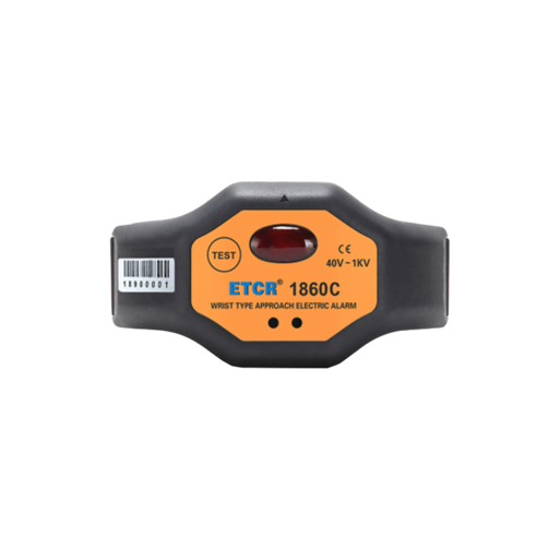 전기 활선 경보기 모자부착 손목형 고전압 검전기, ETCR1870C (40V~1KV) 팔