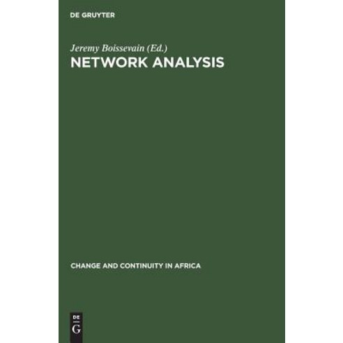 (영문도서) Network Analysis Hardcover, Walter de Gruyter, English, 9789027971876