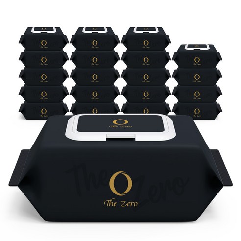 소듐벤조에이트 무첨가로 안심, 더제로 아기물티슈 블랙으로 우리 아기 피부를 건강하게!