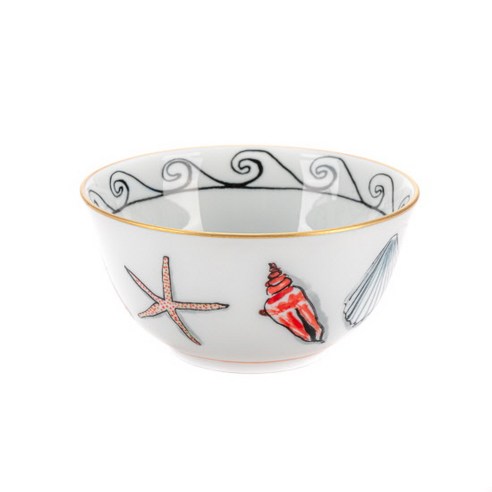 바다의 아름다움을 담은 지노리 1735 네투노 Small Bowl로 식탁에 예술을 더하세요.