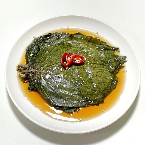 맛있는 즐거움을 위한 국산 깻잎장아찌