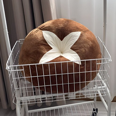 버쉬코리아 귀여운 쇼파쿠션 버섯 토마토 솜포함, 말랑버섯