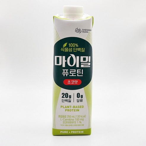 마이밀 퓨로틴 초코맛 식물성단백질음료 250ml 24개, 6개
