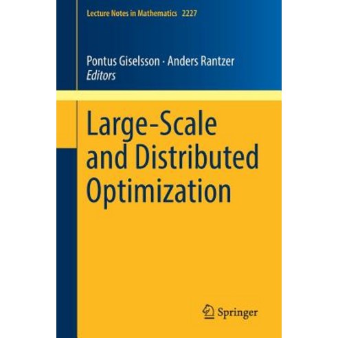 (영문도서) Large-Scale and Distributed Optimization Paperback, Springer, English, 9783319974774