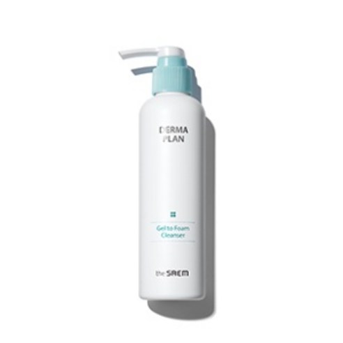더샘 더마 플랜 젤 투 폼 클렌저_민감피부, 180ml, 1개