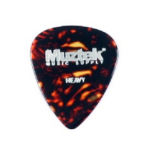 Muztek MPS 셀룰로이드 스탠다드 피크 0.96mm HEAVY
