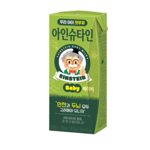 남양유업 맛있는우유GT 아인슈타인 베이비 190ml, 24개