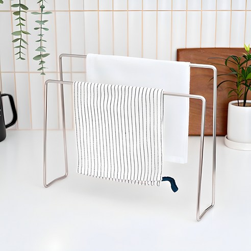 좁은 주방도 넓게! 데일리쁘띠 행주 걸이로 깔끔한 주방을 완성하세요!