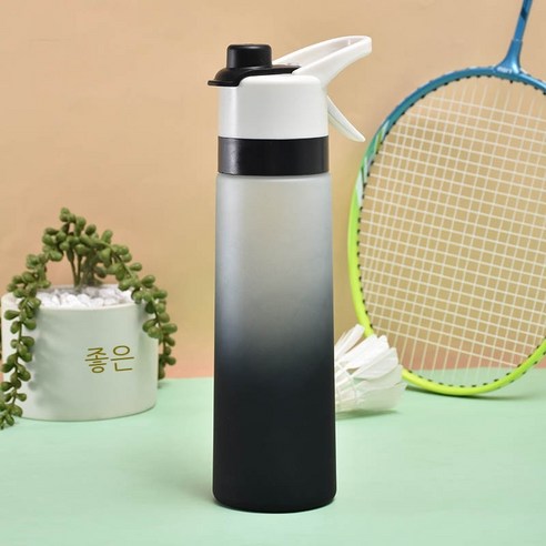 MEIISEO대용량 스포츠 물통 다기능 물병 휴대용 스포츠 물통 대용량 보온병, Black