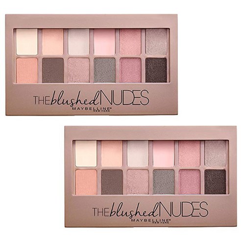 메이블린 엑스퍼트 웨어 아이섀도우 팔레트 9.6g, The blushed, 2개