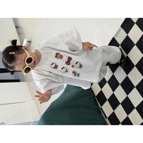 맘커플)썸머키티티셔츠