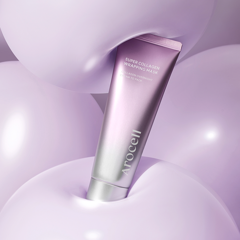 피부 속 숨겨진 탄력을 깨우는 아로셀 물톡스 리프팅 슈퍼 콜라겐 랩핑 마스크