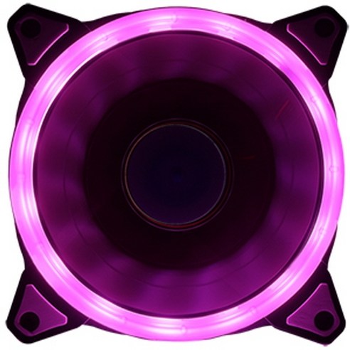 쿨러텍 SUPER LED RING-12025 PURPLE 120mm LED팬