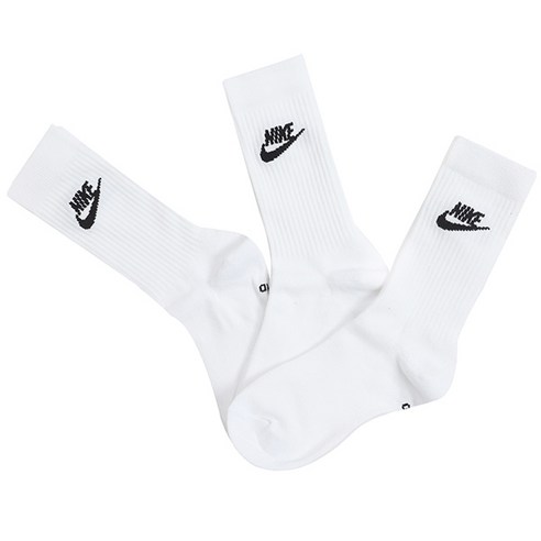 나이키 장양말 NSW 에브리데이 에센셜 크루 삭스 3팩 *사은품증정(마스크), 화이트