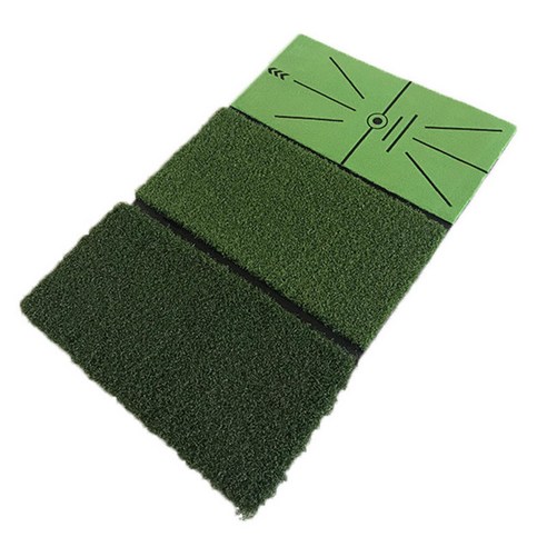 실내 야외 연습장 타격 연습을 위한 골프 타격 매트 잔디 매트, 플라스틱, 초록