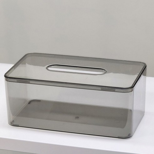 깔끔한 공간을 위한 리빙스캔들 투명 휴지 보관함