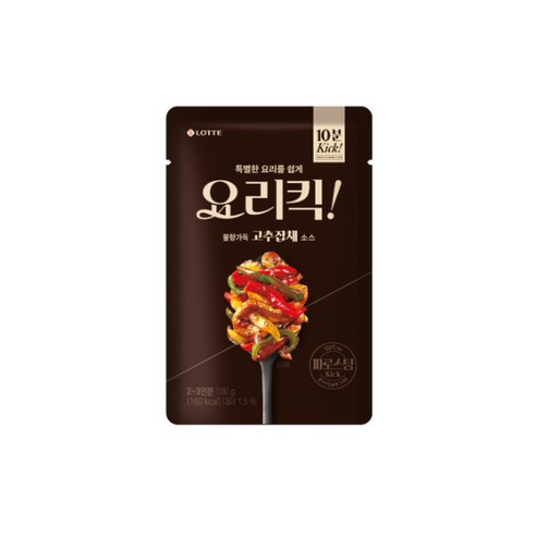 롯데 쉐푸드 요리킥 고추잡채 소스 100g